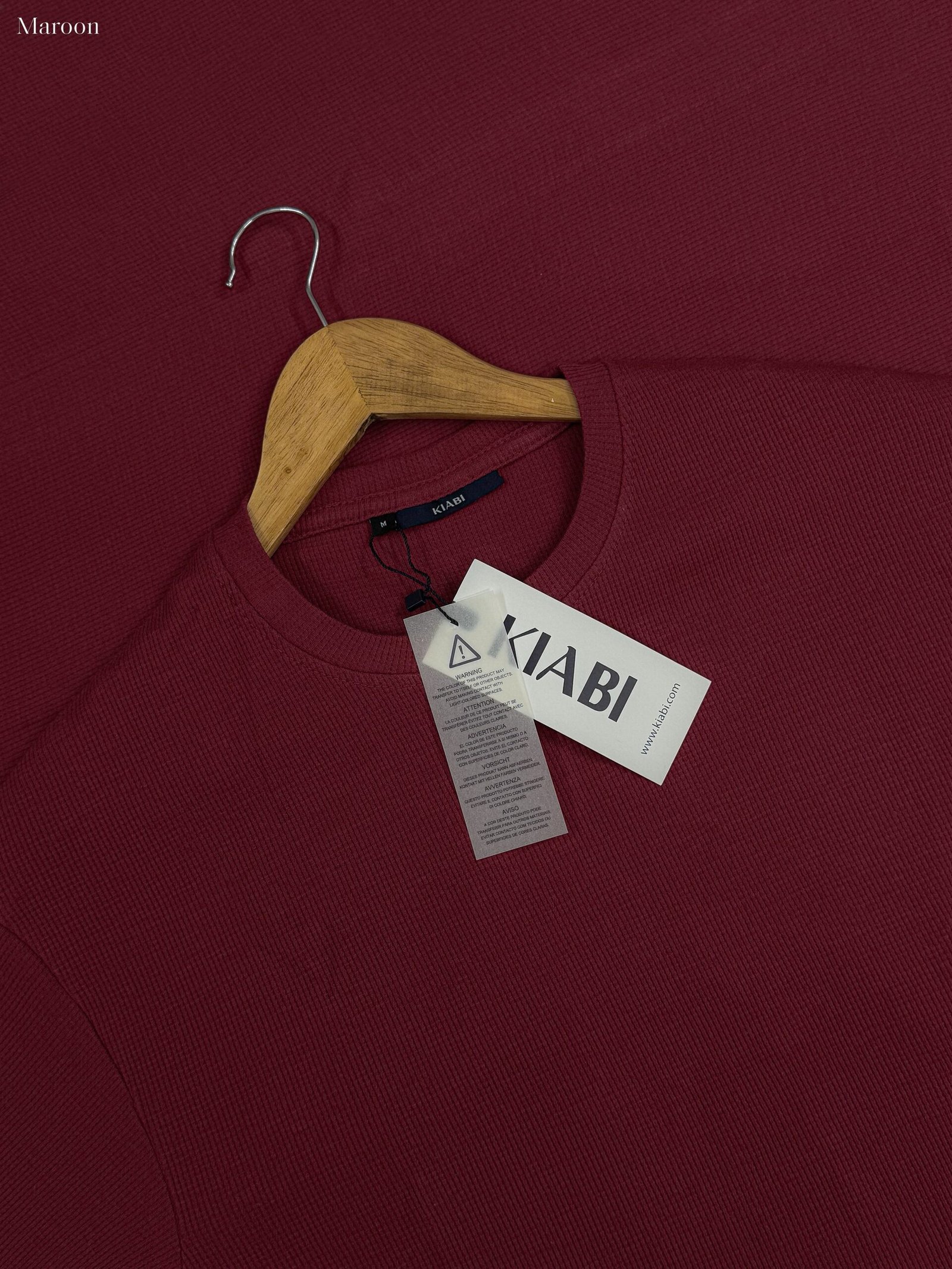 Premium Waffle Drop (Navy-White-Maroon) - Image 4