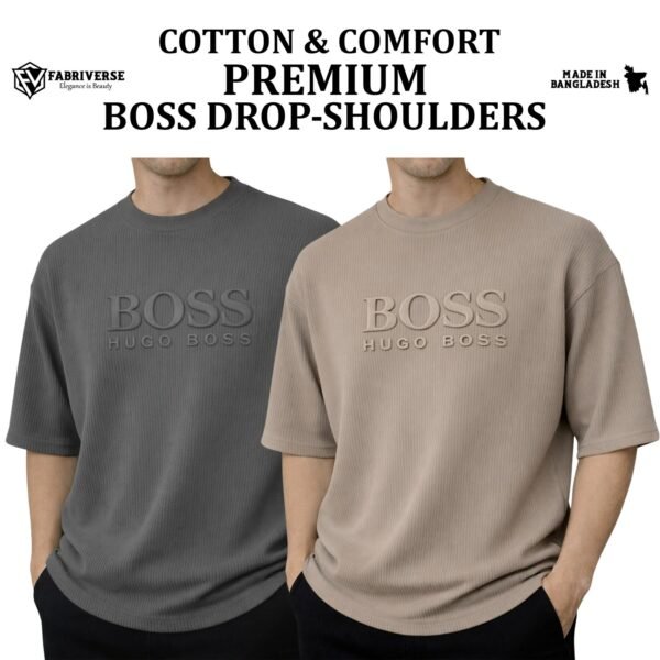 Premium Boss Drop (Charcoal-Biscuit)