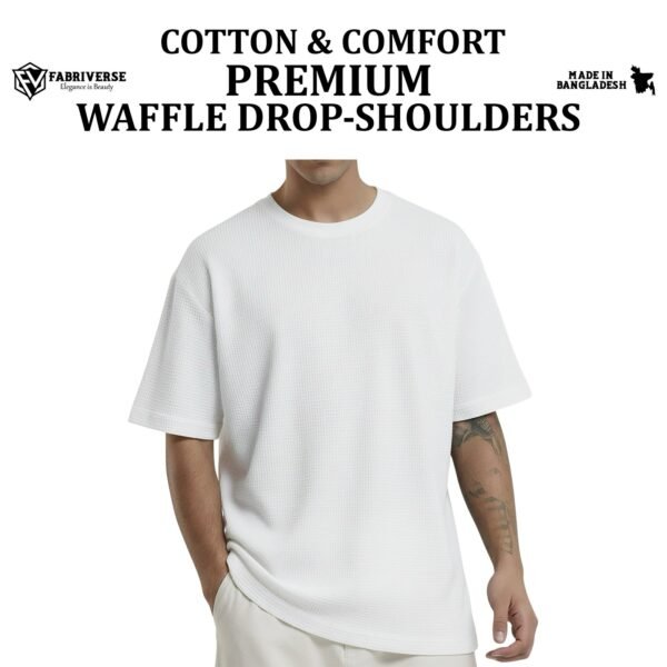 Premium Waffle Drop (White)