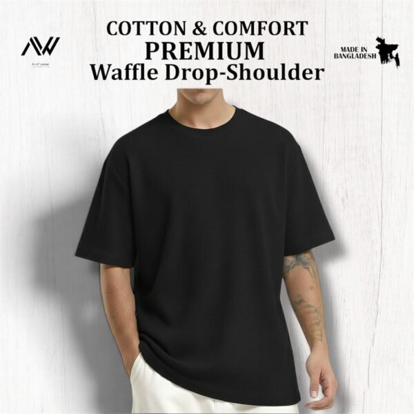 Premium Waffle Drop (Black)