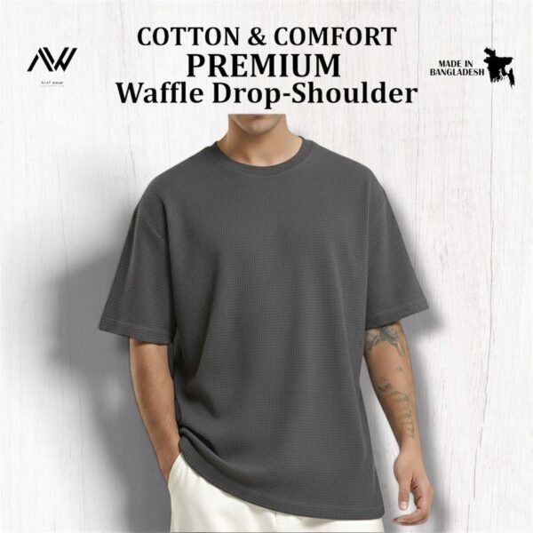 Premium Waffle Drop (Charcoal)