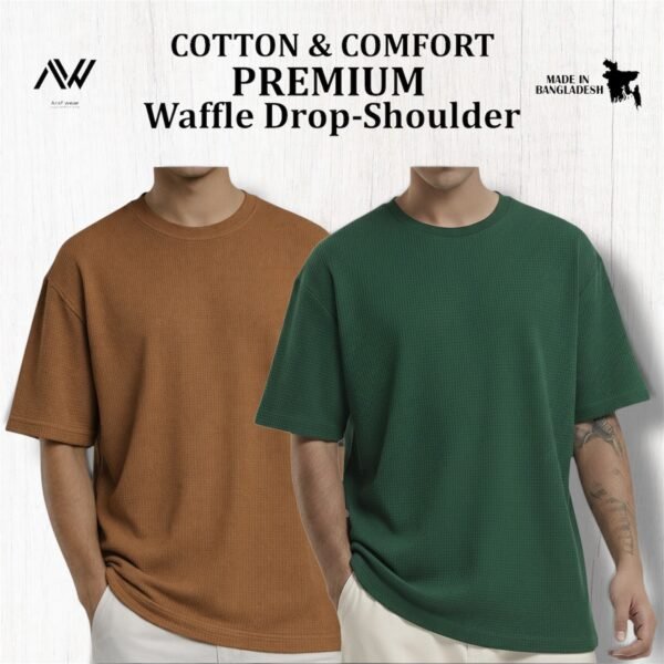 Premium Waffle Drop (Brown-B.green)