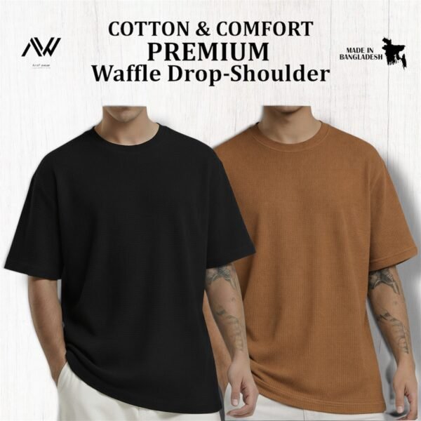 Premium Waffle Drop (Brown-Black)