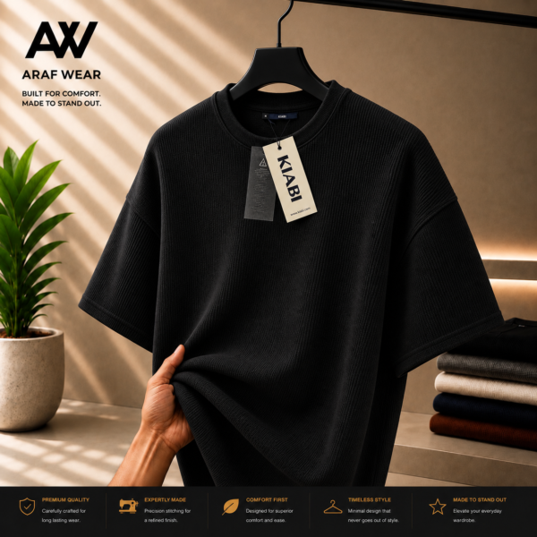 Premium Waffle Drop (Black)
