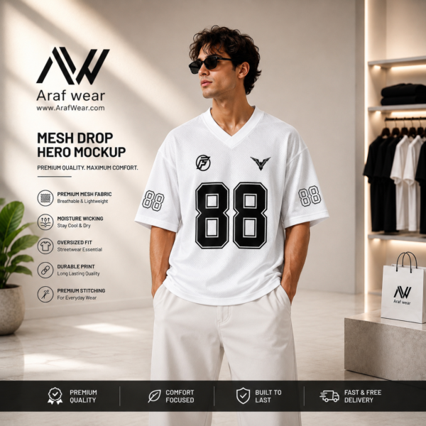 Mash Dropshoulder {White}