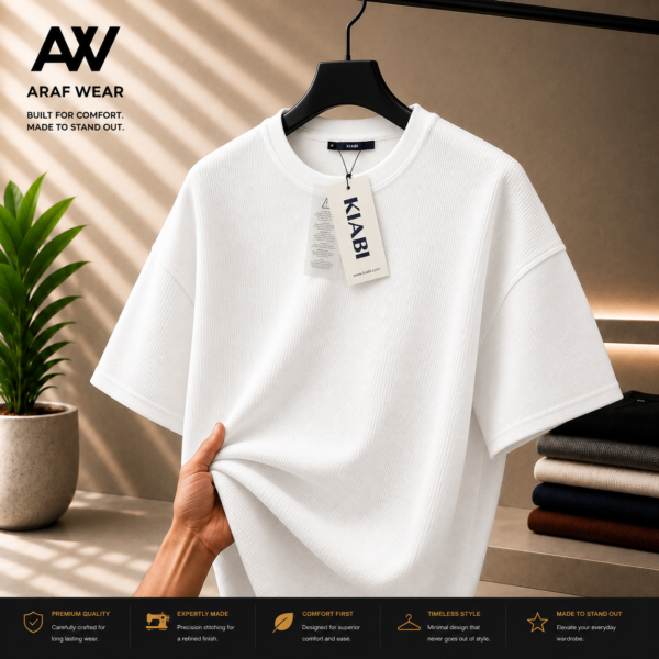 Premium Waffle Drop (White)